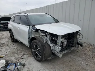 2022 Toyota Highlander XSE z VIN 5TDLZRAHXNS123496, wystawiony jako Copart lot #79821694 z przebiegiem 41 095 mil mil oraz Szkoda całkowita • Salvage title. Historia ofert i sprzedaży dostępna na DreamBid. Obrazek 4.