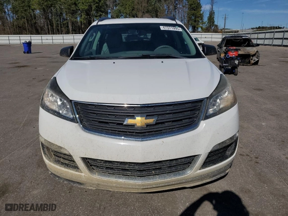 2017 Chevrolet Traverse LS with VIN 1GNKRFED2HJ279493, listed as a Copart auction lot 47371995 with 86,960 mi miles and Salvage Title. Bid and sale history available at carsss.com. Image 5.