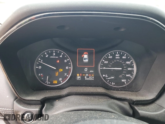 2022 Subaru Legacy Premium with VIN 4S3BWAC63N3015238, listed as a Copart auction lot 58767565 with 65,442 mi miles and Salvage title. Bid and sale history available at DreamBid. Image 9.