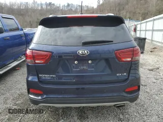 2020 Kia Sorento EX V6 with VIN 5XYPH4A59LG709341, listed as a Copart auction lot 47027645 with 46,503 mi miles and Salvage Title. Bid and sale history available at carsss.com. Image 6.