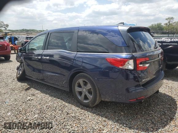 2021 Honda Odyssey EX z VIN 5FNRL6H5XMB037355, wystawiony jako Copart lot #55400995 z przebiegiem 57 964 mil mil oraz Szkoda całkowita • Salvage title. Historia ofert i sprzedaży dostępna na DreamBid. Obrazek 2.