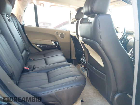 2017 Land Rover Range Rover with VIN SALGS2FE9HA362205, listed as a IAAI auction lot 41494558 with 75,291 mi miles and . Bid and sale history available at DreamBid. Image 7.
