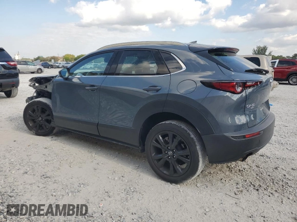 2021 Mazda CX-30 Premium with VIN 3MVDMBDY2MM306250, listed as a Copart auction lot 53430615 with 59,112 mi miles and Salvage title. Bid and sale history available at DreamBid. Image 2.