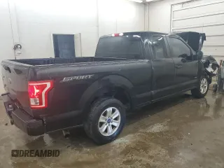 2016 Ford F-150 XL with VIN 1FTEX1CP6GFD58405, listed as a Copart auction lot 47052915 with Not provided miles and Salvage title. Bid and sale history available at DreamBid. Image 3.