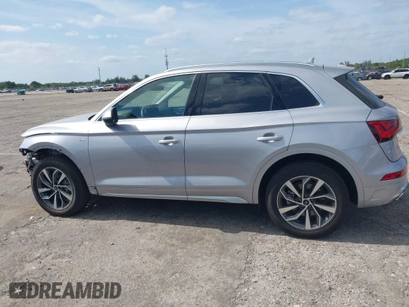 2024 Audi Q5 S line Premium with VIN WA1GAAFY9R2140669, listed as a IAAI auction lot 42092210 with 4,326 mi miles and . Bid and sale history available at DreamBid. Image 15.