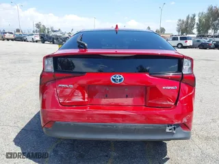 2020 Toyota Prius L Eco with VIN JTDKARFU0L3109596, listed as a IAAI auction lot 41950366 with 1 mi miles. Bid and sale history available at carsss.com. Image 15.