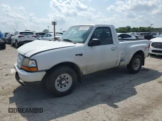 1999 Ford Ranger XL z VIN 1FTYR10VXXPB34686, wystawiony jako Copart lot #61565255 z przebiegiem 209 750 mil mil oraz Szkoda całkowita • Salvage title. Historia ofert i sprzedaży dostępna na DreamBid. Obrazek 1.