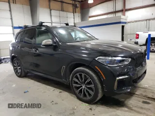 2022 BMW X5 M50i with VIN 5UXJU4C02N9K73275, listed as a Copart auction lot 85264594 with 40,804 mi miles and Salvage Title. Bid and sale history available at carsss.com. Image 4.