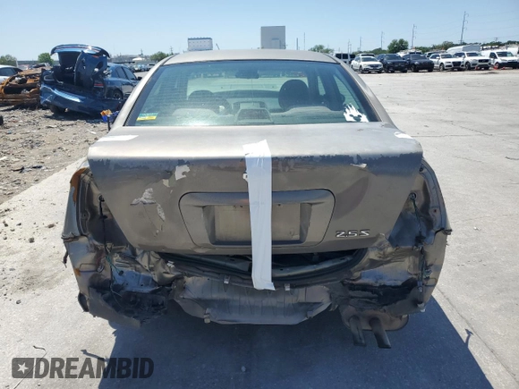 2006 Nissan Altima 2.5 S with VIN 1N4AL11DX6C267565, listed as a Copart auction lot 52317295 with 170,595 mi miles and Salvage Title. Bid and sale history available at carsss.com. Image 6.