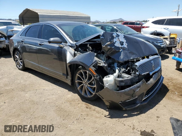 2019 Lincoln MKZ Hybrid Reserve I with VIN 3LN6L5LU6KR605765, listed as a Copart auction lot 64792915 with 46,298 mi miles and Salvage title. Bid and sale history available at DreamBid. Image 4.