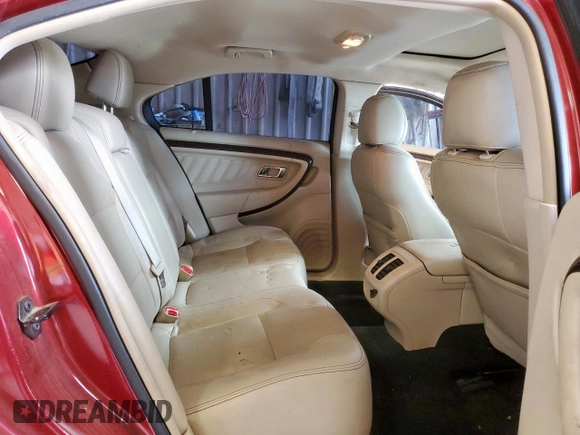 2013 Ford Taurus Limited with VIN 1FAHP2F86DG225873, listed as a Copart auction lot 63635585 with 131,817 mi miles and Clean title. Bid and sale history available at DreamBid. Image 10.