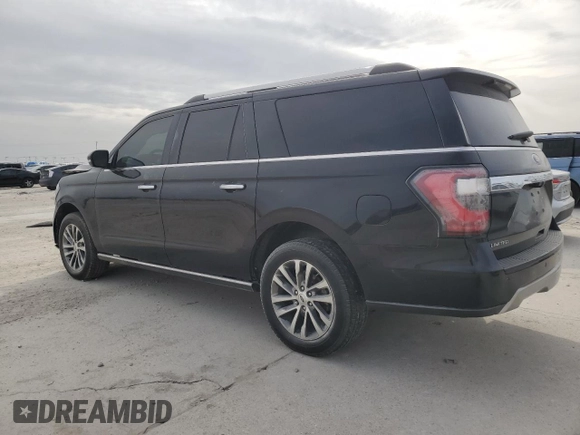 2018 Ford Expedition Max Limited with VIN 1FMJK1KT3JEA33926, listed as a Copart auction lot 48045815 with 148,530 mi miles and Salvage title. Bid and sale history available at DreamBid. Image 2.