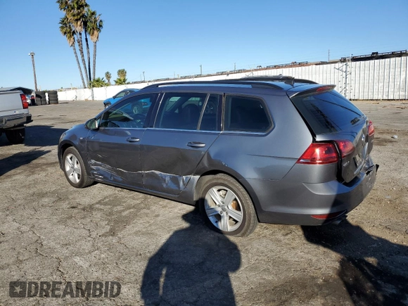 2015 Volkswagen Golf SportWagen TDI S with VIN 3VWCA7AUXFM516812, listed as a Copart auction lot 88366215 with 127,515 mi miles and Salvage Title. Bid and sale history available at carsss.com. Image 2.