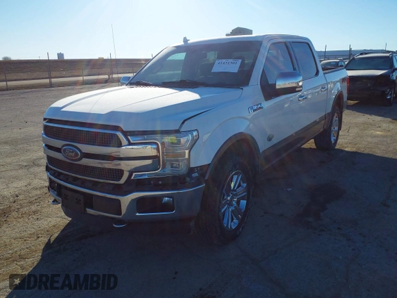 2020 Ford F-150 XL z VIN 1FTEW1E4XLFB47417, wystawiony jako IAAI lot #41431301 z przebiegiem 55 600 mil mil oraz . Historia ofert i sprzedaży dostępna na DreamBid. Obrazek 18.