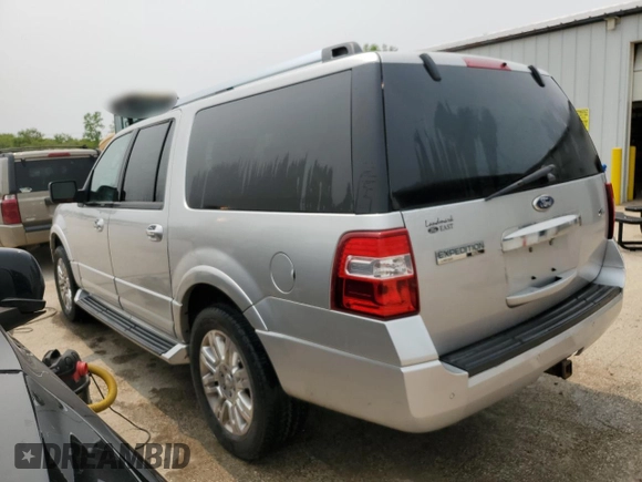 2011 Ford Expedition Max Limited with VIN 1FMJK2A52BEF43470, listed as a Copart auction lot 58922495 with 227,929 mi miles and Salvage title. Bid and sale history available at DreamBid. Image 2.