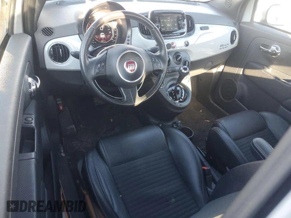 2016 FIAT 500 Sport with VIN 3C3CFFBR3GT177184, listed as a Copart auction lot 88758625 with 65,977 mi miles and Salvage title. Bid and sale history available at DreamBid. Image 8.