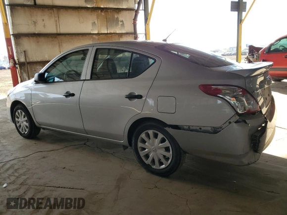 2015 Nissan Versa S Plus with VIN 3N1CN7AP0FL933852, listed as a Copart auction lot 48926775 with 96,556 mi miles and Salvage Title. Bid and sale history available at carsss.com. Image 2.