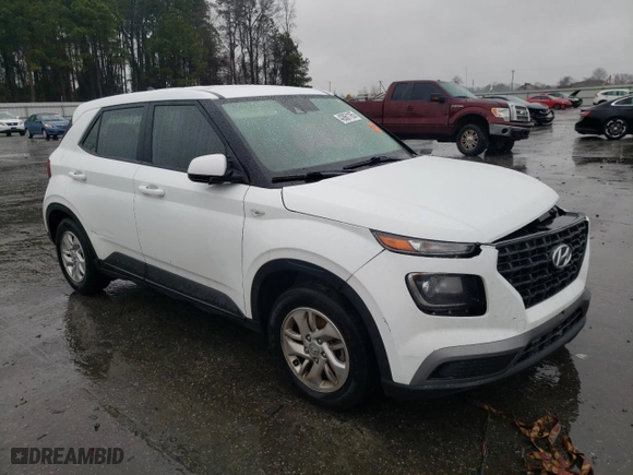 2021 Hyundai Venue SE with VIN KMHRB8A38MU065956, listed as a Copart auction lot 42861165 with 148698 miles and Salvage Title. Bid and sale history available at carsss.com. Image 4.