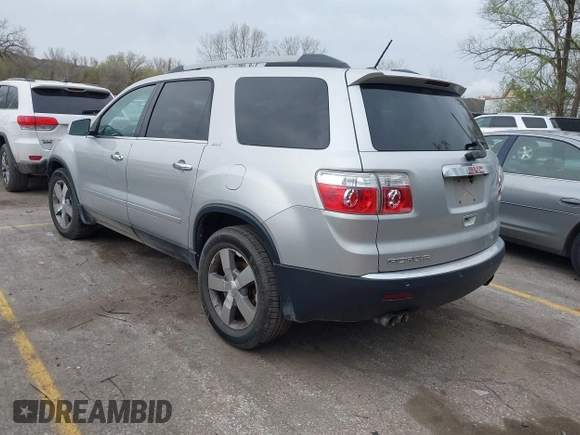 2011 GMC Acadia SLT1 with VIN 1GKKRRED8BJ418810, listed as a IAAI auction lot 41934989 with 179,299 mi miles. Bid and sale history available at carsss.com. Image 3.