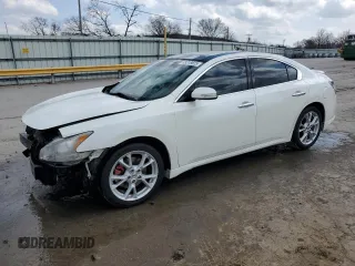 2013 Nissan Maxima 3.5 SV w/Sport Pkg with VIN 1N4AA5AP1DC802237, listed as a Copart auction lot 49318825 with 131,355 mi miles and Salvage Title. Bid and sale history available at carsss.com. Image 1.