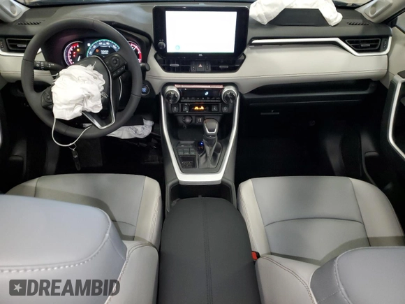 2025 Toyota RAV4 XLE Premium with VIN 2T3A1RFV3SW520863, listed as a Copart auction lot 55786675 with 13,069 mi miles and Salvage title. Bid and sale history available at DreamBid. Image 8.