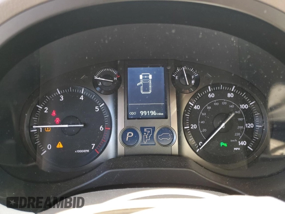 2018 Lexus GX with VIN JTJBM7FXXJ5202064, listed as a Copart auction lot 48698065 with 99,196 mi miles and Salvage Title. Bid and sale history available at carsss.com. Image 9.