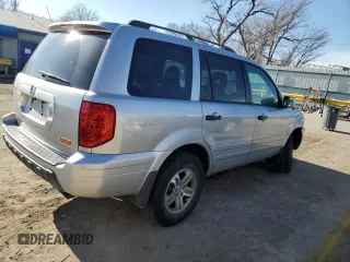 2003 Honda Pilot EX with VIN 2HKYF18493H516086, listed as a Copart auction lot 86204864 with Not Provided miles and Salvage Title. Bid and sale history available at DreamBid. Image 3.
