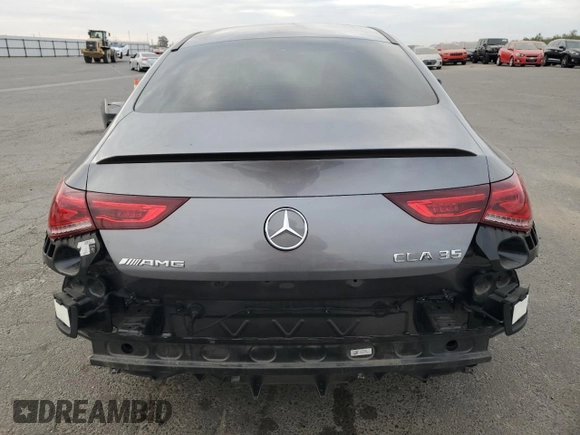 2022 Mercedes-Benz CLA 35 AMG with VIN W1K5J5BBXNN296482, listed as a Copart auction lot 78531904 with 17,786 mi miles and Salvage Title. Bid and sale history available at DreamBid. Image 6.