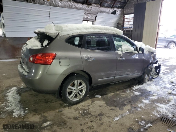 2015 Nissan Rogue Select S with VIN JN8AS5MV1FW768100, listed as a Copart auction lot 87404704 with 101,625 mi miles and Non Repairable. Bid and sale history available at carsss.com. Image 3.