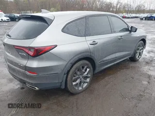 2023 Acura MDX w/A-Spec Package with VIN 5J8YE1H09PL005948, listed as a IAAI auction lot 42027540 with 15,963 mi miles and . Bid and sale history available at DreamBid. Image 4.