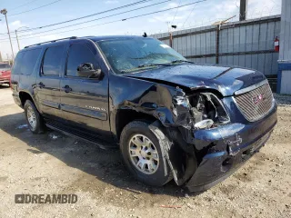 2007 GMC Yukon XL SLT with VIN 1GKFC16027J189256, listed as a Copart auction lot 45907015 with 0 mi miles and Salvage Title. Bid and sale history available at carsss.com. Image 4.