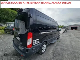 2018 Ford Transit Passenger XL with VIN 1FBAX2CM3JKA84979, listed as a Copart auction lot 59193135 with 65,920 mi miles and Salvage title. Bid and sale history available at DreamBid. Image 3.