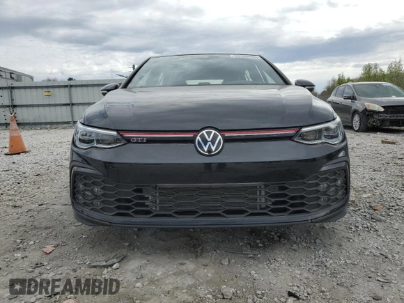 2024 Volkswagen Golf GTI 380 SE with VIN WVW2A7CD4RW145792, listed as a Copart auction lot 50388995 with 10,340 mi miles and Salvage Title. Bid and sale history available at carsss.com. Image 5.