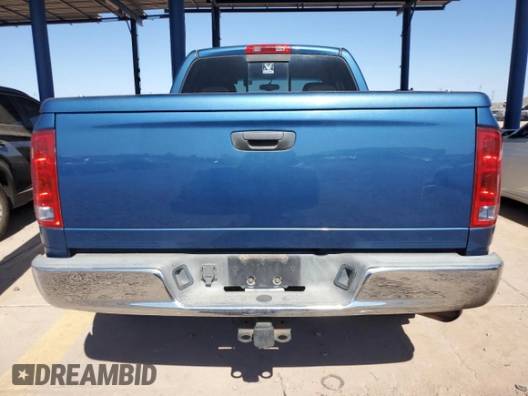 2005 Dodge Ram 2500 SLT with VIN 3D7KR28C45G840378, listed as a Copart auction lot 76110304 with 213,886 mi miles and Salvage Title. Bid and sale history available at carsss.com. Image 6.
