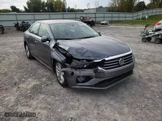 2020 Volkswagen Passat 2.0T SE with VIN 1VWSA7A3XLC008128, listed as a Copart auction lot 40368853 with 61,197 mi miles. Bid and sale history available at carsss.com. Image 11.