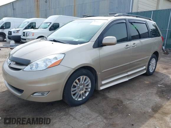 2008 Toyota Sienna XLE with VIN 5TDZK22C68S188410, listed as a IAAI auction lot 41941789 with 164,147 mi miles and . Bid and sale history available at DreamBid. Image 2.