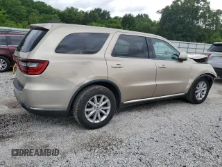 2014 Dodge Durango SXT with VIN 1C4RDHAG6EC412645, listed as a Copart auction lot 60698375 with 164,236 mi miles and Salvage title. Bid and sale history available at DreamBid. Image 3.