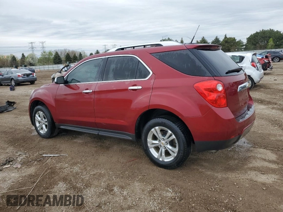 2011 Chevrolet Equinox 2LT z VIN 2CNALPEC6B6207585, wystawiony jako Copart lot #54482535 z przebiegiem 90 189 mil mil oraz Szkoda całkowita • Salvage title. Historia ofert i sprzedaży dostępna na DreamBid. Obrazek 2.