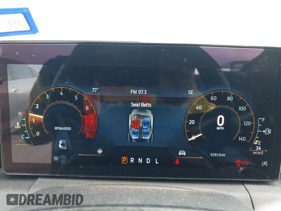 2024 Ford Mustang EcoBoost with VIN 1FA6P8TH0R5136513, listed as a IAAI auction lot 42154861 with 9,281 mi miles and . Bid and sale history available at DreamBid. Image 16.