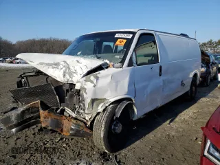 2007 Chevrolet Express Cargo z VIN 1GCGG29V771139891, wystawiony jako Copart lot #42426385 z przebiegiem Nie podano mil oraz Szkoda całkowita • Salvage title. Historia ofert i sprzedaży dostępna na DreamBid. Obrazek 1.