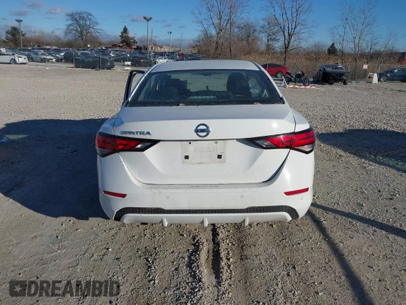 2022 Nissan Sentra S with VIN 3N1AB8BV7NY220533, listed as a IAAI auction lot 41040679 with 83,755 mi miles. Bid and sale history available at carsss.com. Image 17.