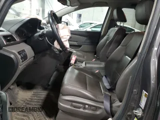 2013 Honda Odyssey Touring with VIN 5FNRL5H90DB071415, listed as a Copart auction lot 52697785 with 200,430 mi miles and Salvage Title. Bid and sale history available at carsss.com. Image 7.