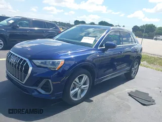 2021 Audi Q3 S line Premium with VIN WA1DECF37M1032508, listed as a IAAI auction lot 42556529 with 55,125 mi miles and . Bid and sale history available at DreamBid. Image 17.