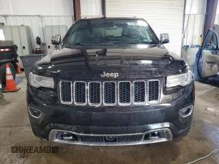 2014 Jeep Grand Cherokee Overland with VIN 1C4RJFCT9EC264594, listed as a Copart auction lot 50071695 with 124,712 mi miles and Clean Title. Bid and sale history available at DreamBid. Image 5.