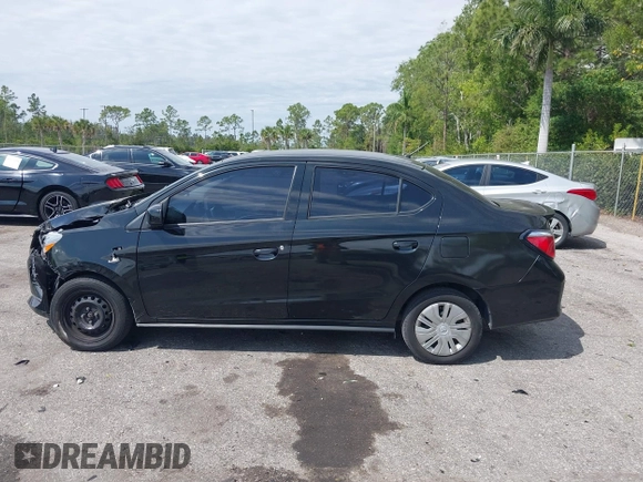 2022 Mitsubishi Mirage ES with VIN ML32FUFJ7NHF06356, listed as a IAAI auction lot 41815806 with 30,873 mi miles and . Bid and sale history available at DreamBid. Image 14.