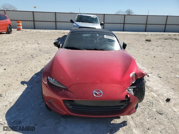 2016 Mazda MX-5 Miata Club with VIN JM1NDAC77G0114385, listed as a Copart auction lot 46926455 with 101,855 mi miles and Salvage Title. Bid and sale history available at carsss.com. Image 5.