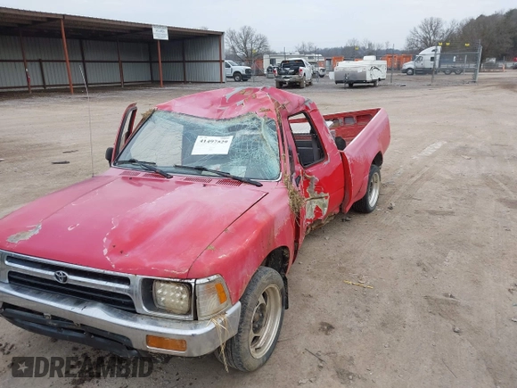 1993 Toyota Pickup DLX z VIN JT4RN93P3P5078629, wystawiony jako IAAI lot #41497529 z przebiegiem 303 435 mil mil oraz . Historia ofert i sprzedaży dostępna na DreamBid. Obrazek 6.