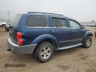 2006 Dodge Durango SXT with VIN 1D4HD38N56F170145, listed as a Copart auction lot 45421815 with Not provided miles and Salvage title. Bid and sale history available at DreamBid. Image 3.