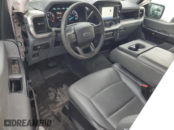 2022 Ford F-150 XL with VIN 1FTMF1CB5NKD89975, listed as a Copart auction lot 57443525 with 65,183 mi miles and Clean title. Bid and sale history available at DreamBid. Image 8.