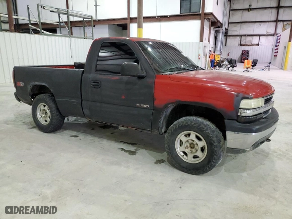 2000 Chevrolet Silverado 1500 with VIN 1GCEK14W0YZ202333, listed as a Copart auction lot 79273364 with 225,242 mi miles and Non Repairable. Bid and sale history available at carsss.com. Image 4.